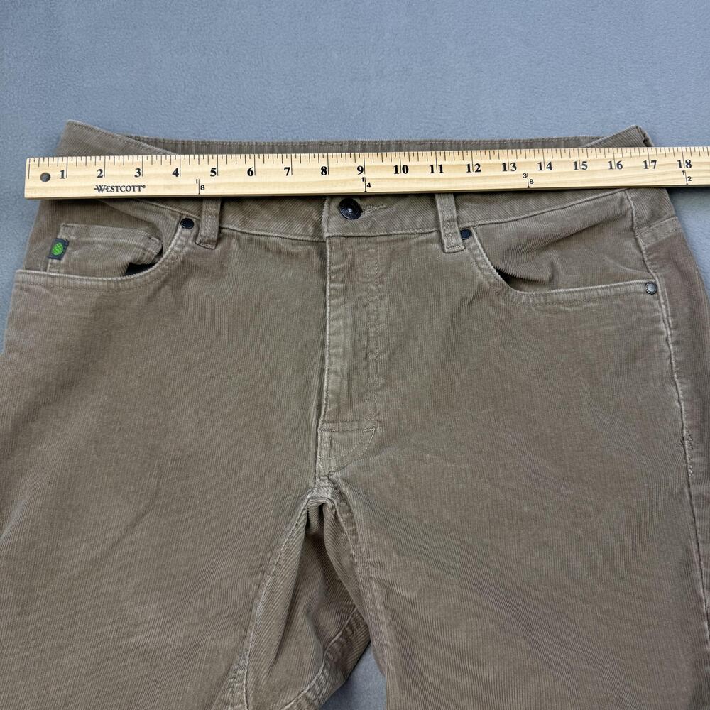 Stio Pants Mens 34x30 Beige Rivet Cord Corduroy Organic Cotton Stretch Casual - Picture 10 of 16